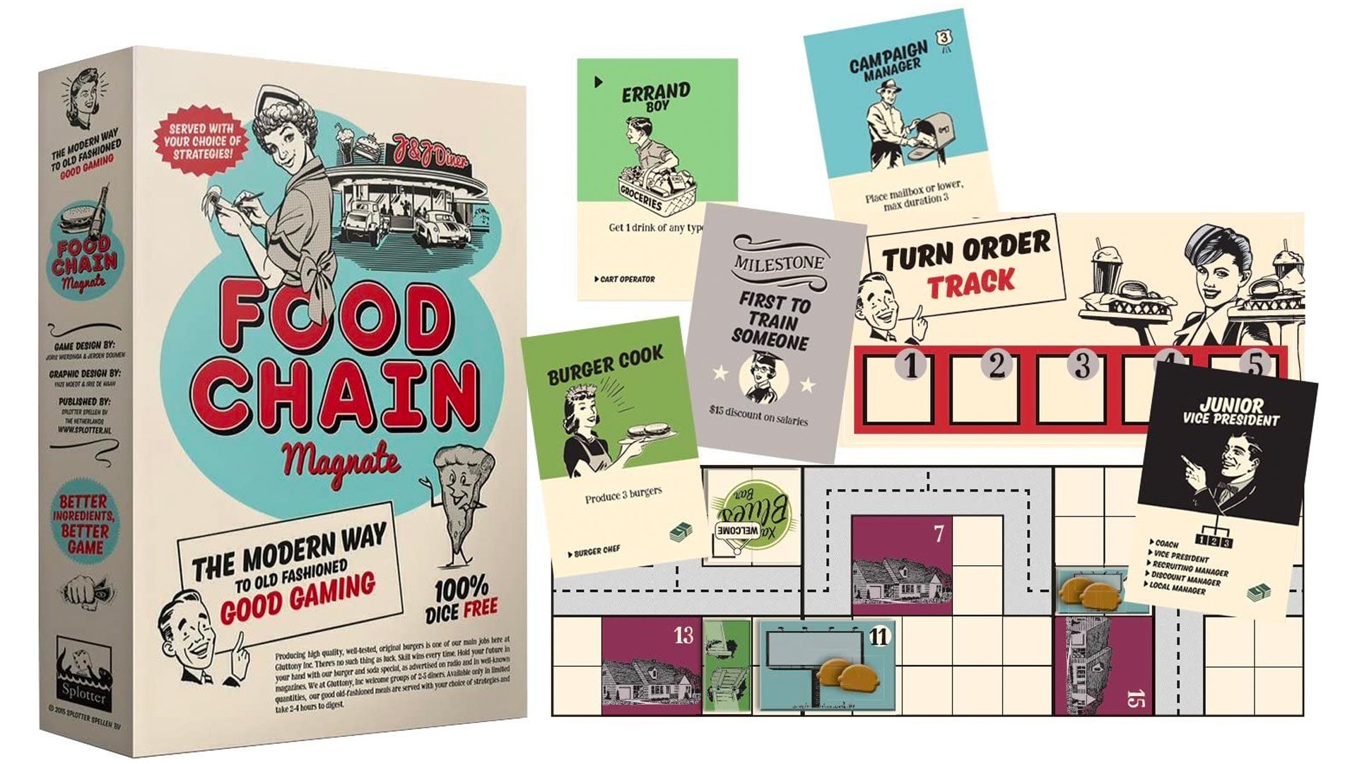 The Best Board Games about Food Dicebreaker